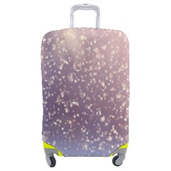 Snowfall Winter Luggage Cover (medium) by artworkshop