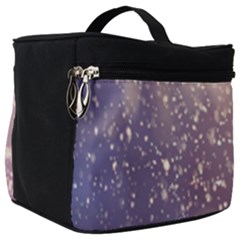 Snowfall Winter Make Up Travel Bag (big) by artworkshop