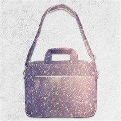 Snowfall Winter Macbook Pro Shoulder Laptop Bag  by artworkshop