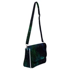 Stars Sky Space Shoulder Bag With Back Zipper by artworkshop