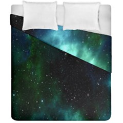 Stars Sky Space Duvet Cover Double Side (california King Size) by artworkshop