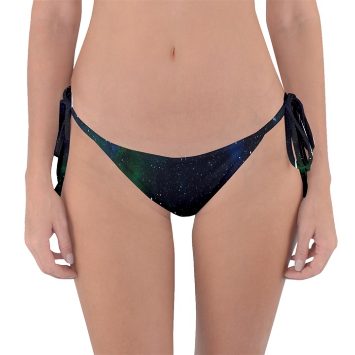 Stars Sky Space Reversible Bikini Bottom