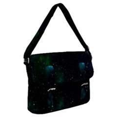 Stars Sky Space Buckle Messenger Bag