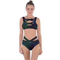 Stars Sky Space Bandaged Up Bikini Set  by artworkshop