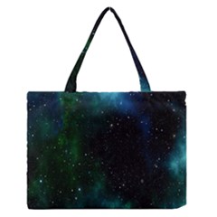 Stars Sky Space Zipper Medium Tote Bag by artworkshop