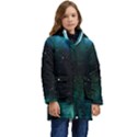 Stars Sky Space Kid s Hooded Longline Puffer Jacket View1