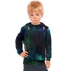 Stars Sky Space Kids  Hooded Pullover by artworkshop