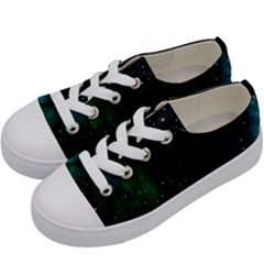 Stars Sky Space Kids  Low Top Canvas Sneakers by artworkshop