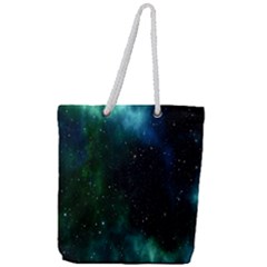 Stars Sky Space Full Print Rope Handle Tote (large) by artworkshop