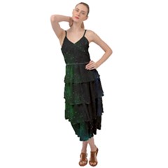 Stars Sky Space Layered Bottom Dress by artworkshop