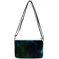 Stars Sky Space Double Gusset Crossbody Bag by artworkshop