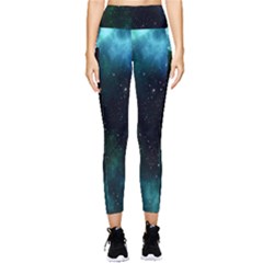 Stars Sky Space Pocket Leggings  by artworkshop