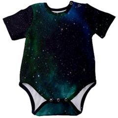 Stars Sky Space Baby Short Sleeve Onesie Bodysuit by artworkshop