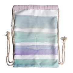 Watercolor Drawstring Bag (large) by artworkshop