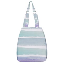 Watercolor Center Zip Backpack by artworkshop