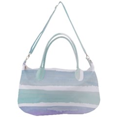 Watercolor Removal Strap Handbag