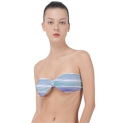 Watercolor Classic Bandeau Bikini Top  by artworkshop