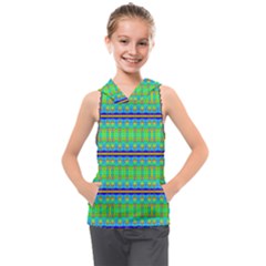 Catching Fractals Kids  Sleeveless Hoodie by Thespacecampers