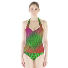 Handball Halter Swimsuit by Thespacecampers