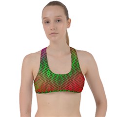 Handball Criss Cross Racerback Sports Bra by Thespacecampers