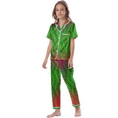 Handball Kids  Satin Short Sleeve Pajamas Set by Thespacecampers