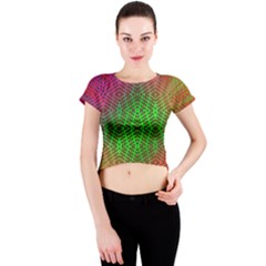 Handball Crew Neck Crop Top by Thespacecampers