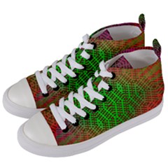 Handball Women s Mid-top Canvas Sneakers by Thespacecampers