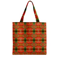 Dreamscape Zipper Grocery Tote Bag by Thespacecampers