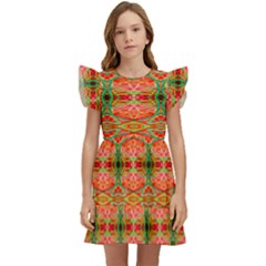 Dreamscape Kids  Winged Sleeve Dress