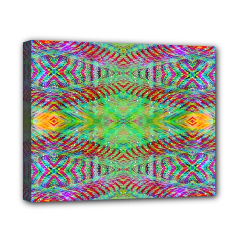 Whimsy Mint Canvas 10  X 8  (stretched) by Thespacecampers