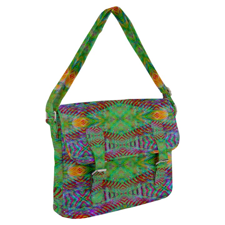 Whimsy Mint Buckle Messenger Bag