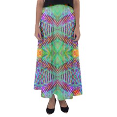 Whimsy Mint Flared Maxi Skirt by Thespacecampers