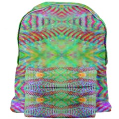 Whimsy Mint Giant Full Print Backpack by Thespacecampers