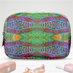 Whimsy Mint Make Up Pouch (small) by Thespacecampers