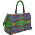 Whimsy Mint Duffel Travel Bag View2