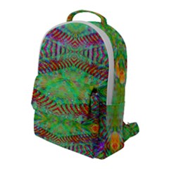 Whimsy Mint Flap Pocket Backpack (large) by Thespacecampers