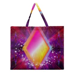 My Diamonds Zipper Large Tote Bag by Thespacecampers