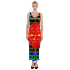 Rolly Beam Fitted Maxi Dress by Thespacecampers