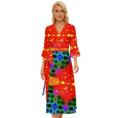 Rolly Beam Midsummer Wrap Dress