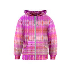 Pinktastic Kids  Zipper Hoodie by Thespacecampers