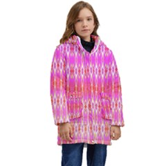 Pinktastic Kid s Hooded Longline Puffer Jacket