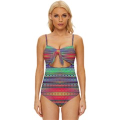 Abundance Knot Front One-piece Swimsuit