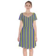 Love Eternal Short Sleeve Bardot Dress