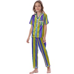 Love Eternal Kids  Satin Short Sleeve Pajamas Set by Thespacecampers