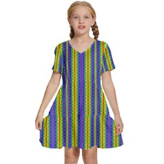 Love Eternal Kids  Short Sleeve Tiered Mini Dress