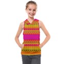 Calming Peace Kids  Sleeveless Hoodie View1