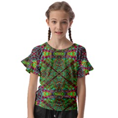 Stringy Time Kids  Cut Out Flutter Sleeves