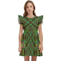 Stringy Time Kids  Winged Sleeve Dress