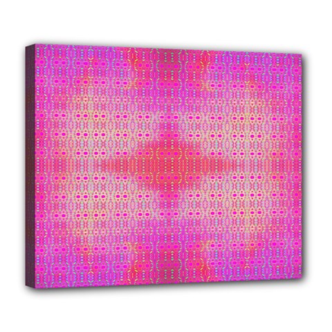 Engulfing Love Deluxe Canvas 24  X 20  (stretched) by Thespacecampers