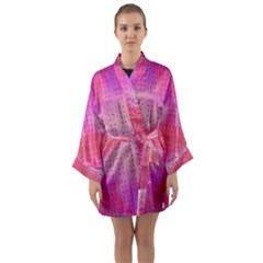 Engulfing Love Long Sleeve Satin Kimono by Thespacecampers